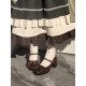 Dita Autumn Whispers Square Toe Mary Jane Shoes(Reservation/5 Colours/Full Payment Without Shipping)